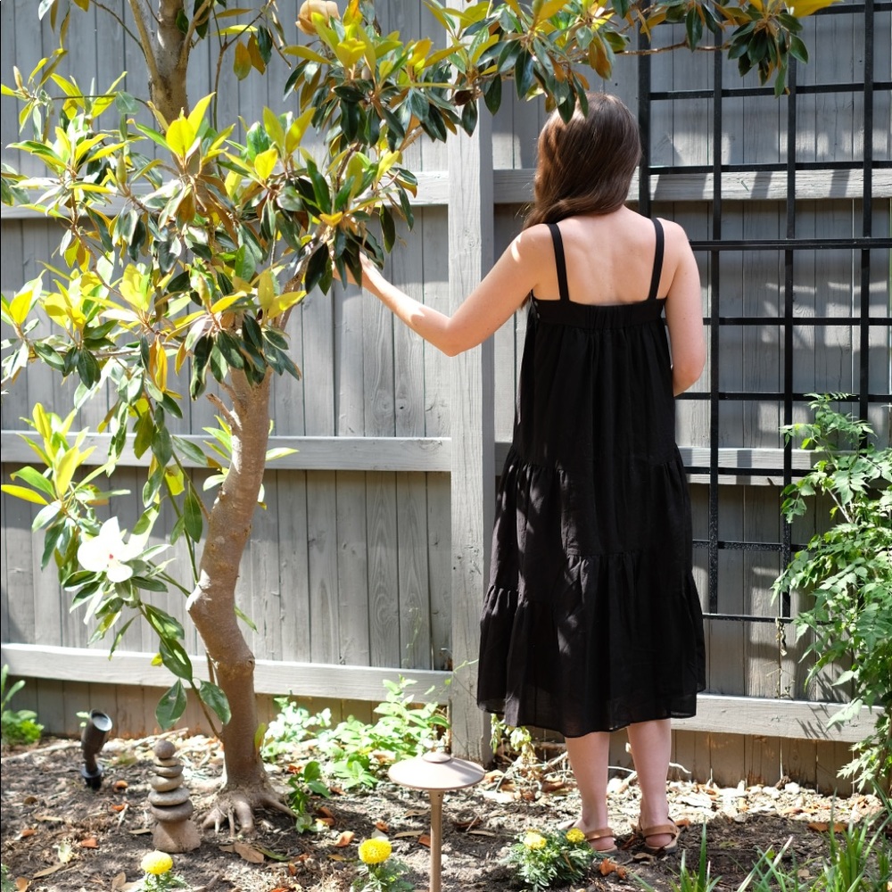 Jenni Kayne Summer Dress in Black XS